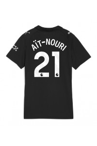 Manchester City Rayan Ait-Nouri #21 Voetbaltruitje Uit tenue Dames 2025-26 Korte Mouw